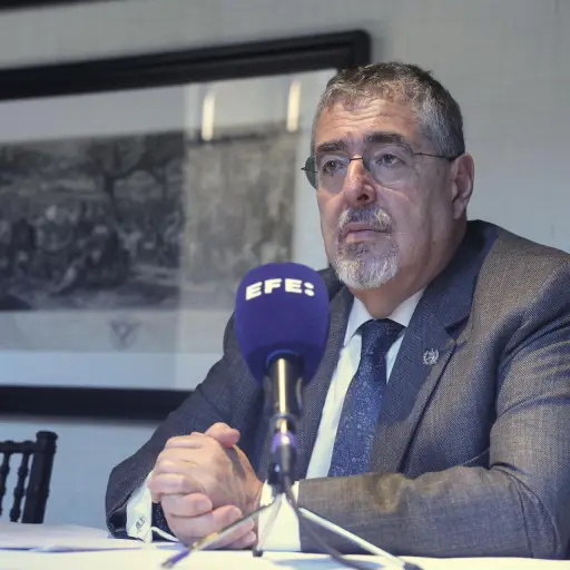 Foto de archivo del presidente de Guatemala, Bernardo Arévalo de León , EFE/Olatz Castrillo