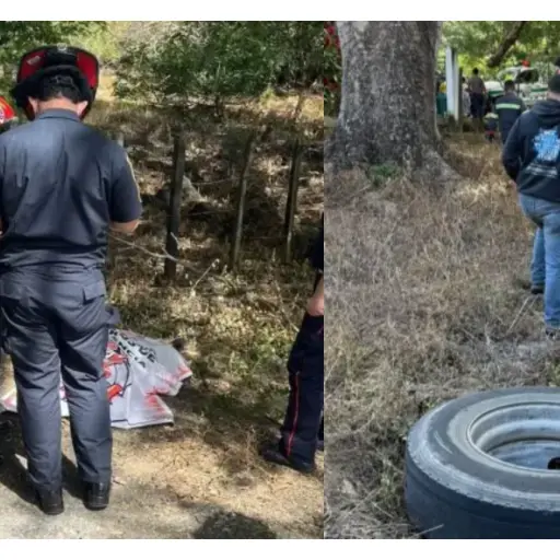 Mujer muere en Jutiapa tras ser impactada por neumático desprendido de un tráiler. ,