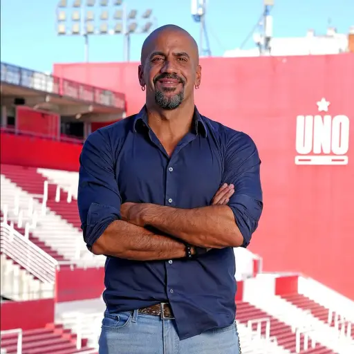 Juan Sebastián Verón, presidente de Estudiantes de la Plata - instagram @edelpoficial