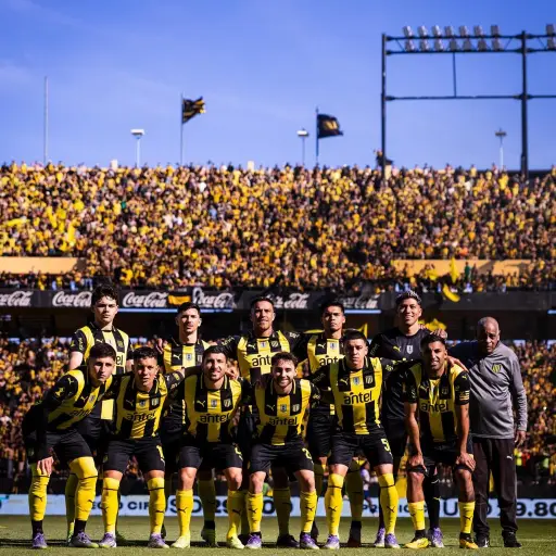 Once de Peñarol en el clásico uruguayo ante Nacional - instagram @oficialcap