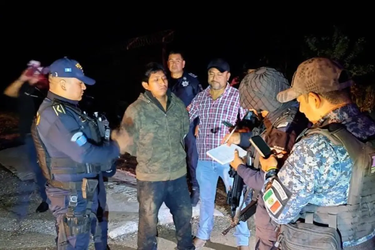 Ambos extranjeros permanecían de manera ilícita en el territorio nacional., PNC de Guatemala.