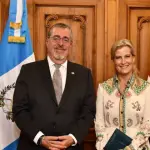 Igualdad de género y ambiente dominan reunión entre Arévalo y la duquesa de Edimburgot