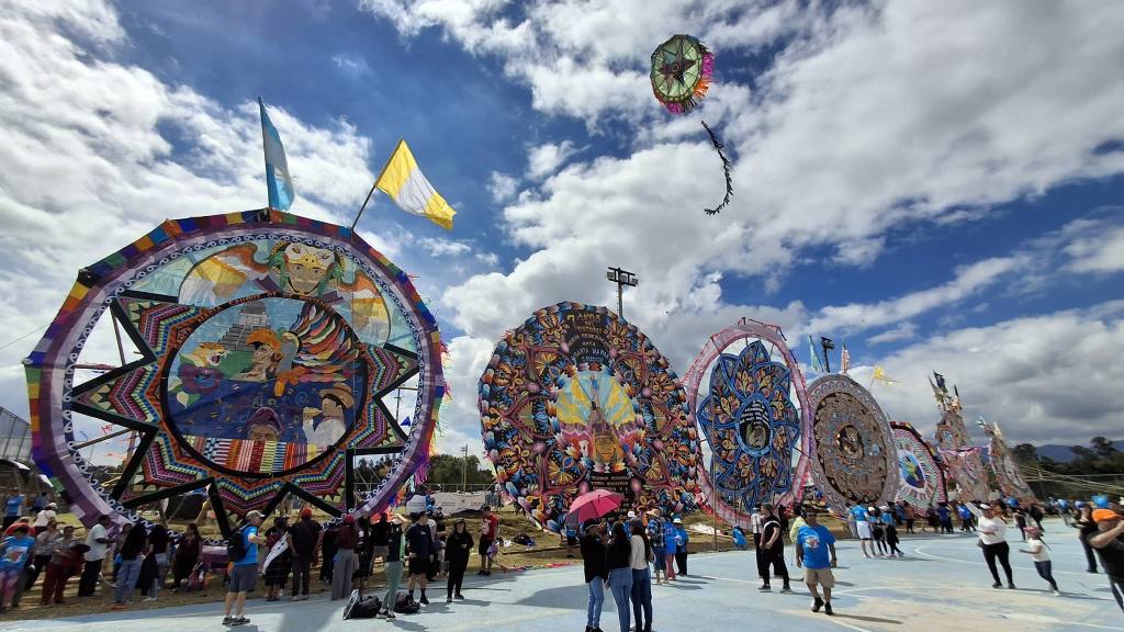 Celebran el Día del Barrilete en el Parque Erick Barrondo | Álex Meoño