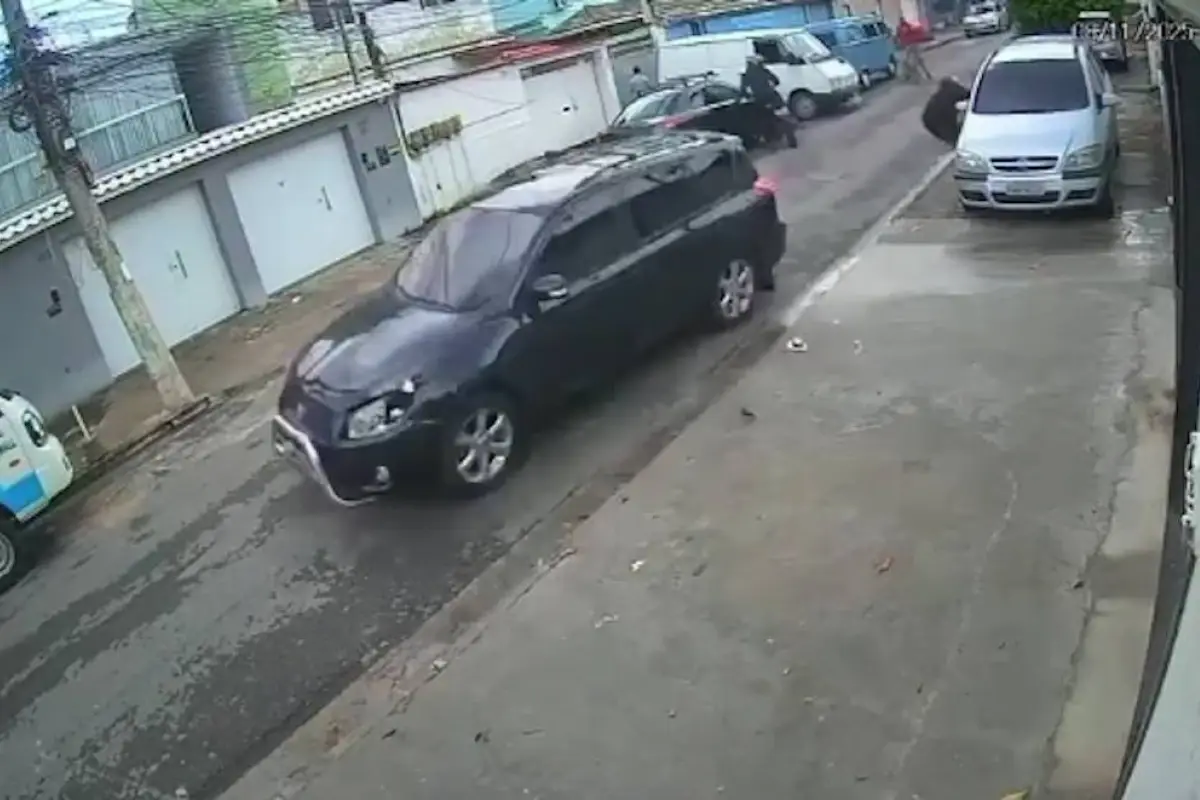 Motoladrones arrollados., Captura de pantalla video Instagram.