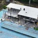 Construcciones ilegales destruidas por órdenes de autoridades del Sistema Penitenciario a finales de 2025 en la cárcel Pavoncito ,ilustrativa: Gobierno de Guatemala