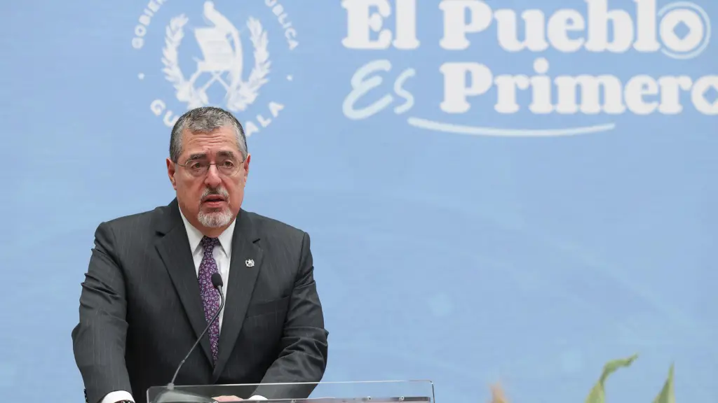 El mandatario Bernardo Arévalo se expresó por medio de sus redes sociales. , EFE/ Mariano Macz