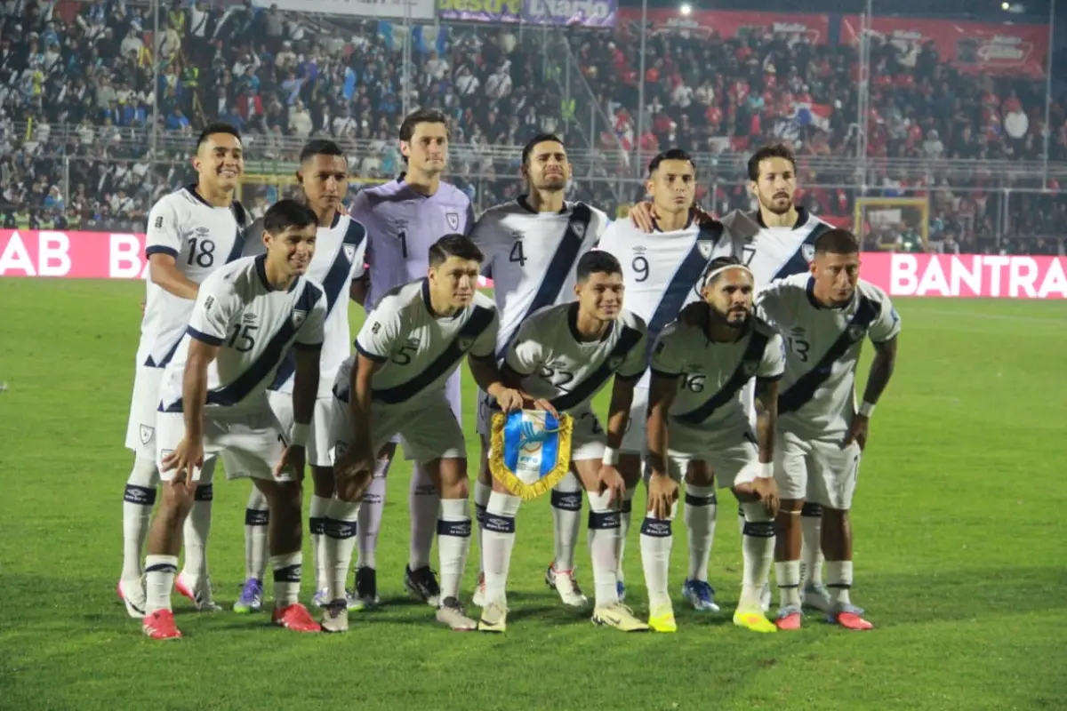 Selección de Guatemala juega este martes ante Surinam 