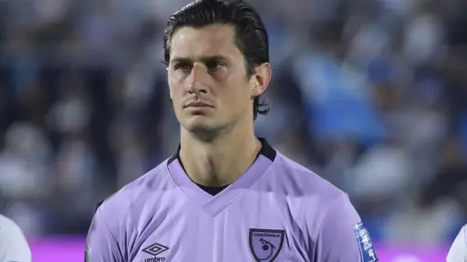 Luis Tena: Nuestro portero titular y que ha respondido muy bien es Nicholas Hagen