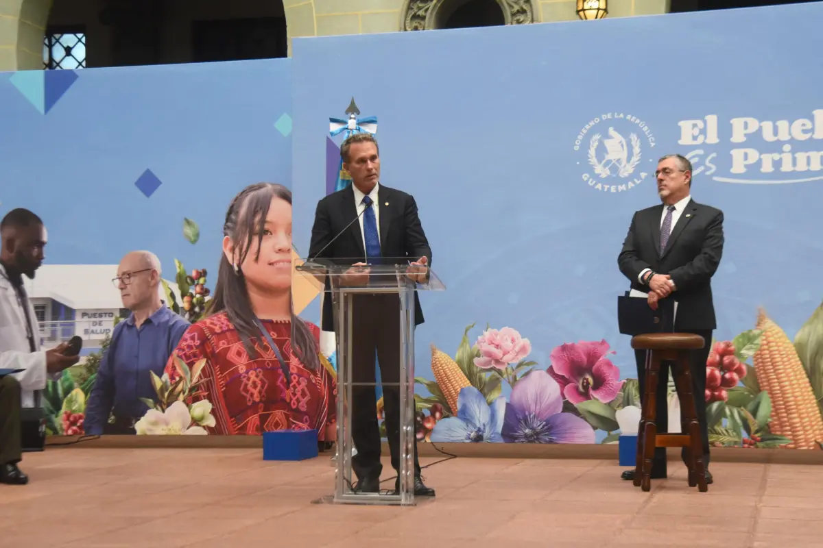 Harris Whitbeck, director del Inguat., Foto Omar Solís