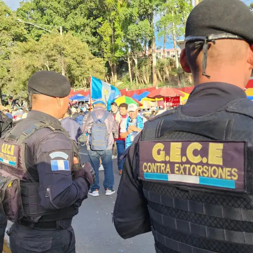 Operativo de la PNC en los alrededores de El Trébol. ,PNC.