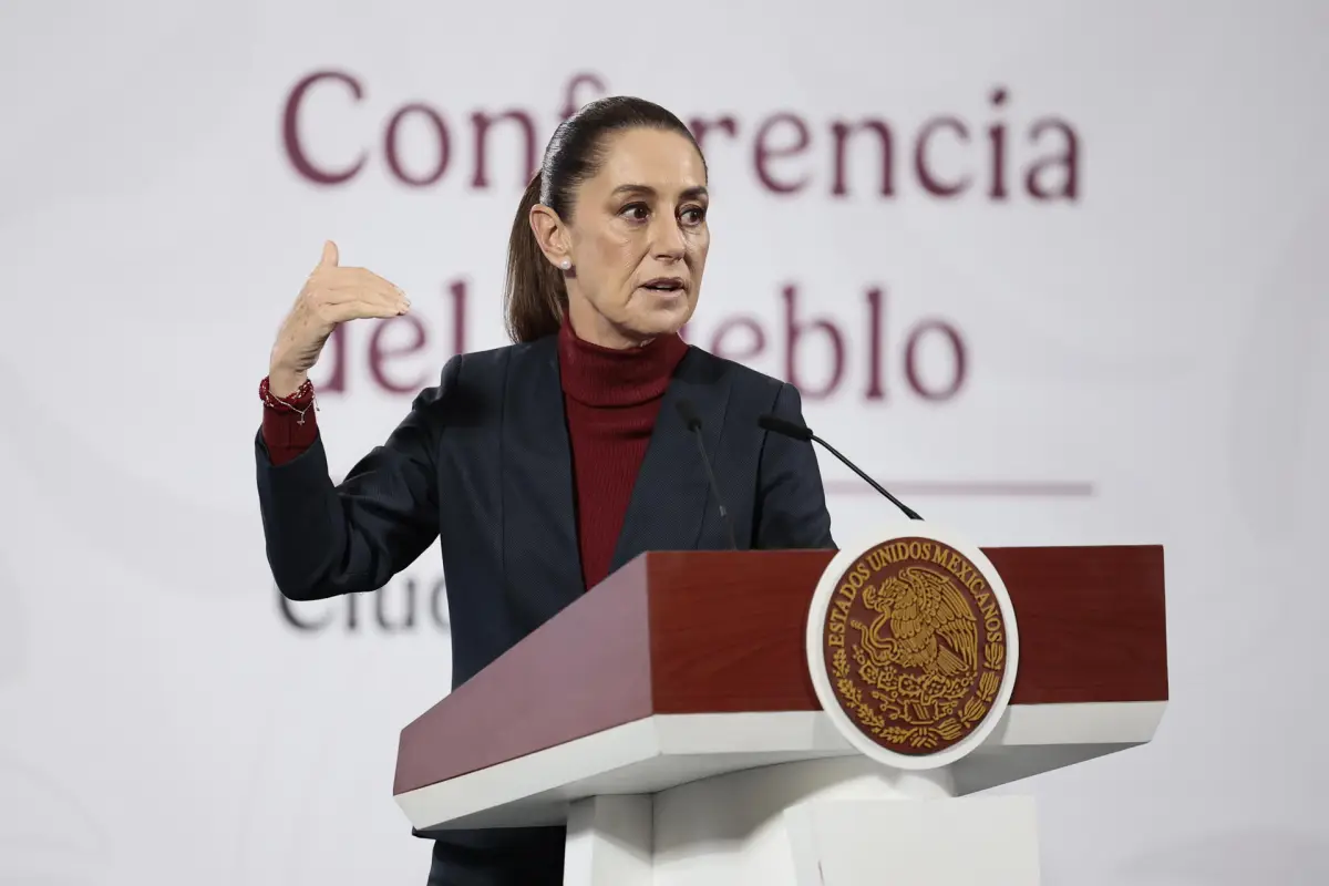 Claudia Sheinbaum, presidenta mexicana, EFE