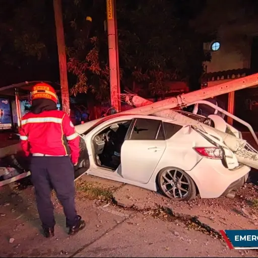 accidente en zona 12