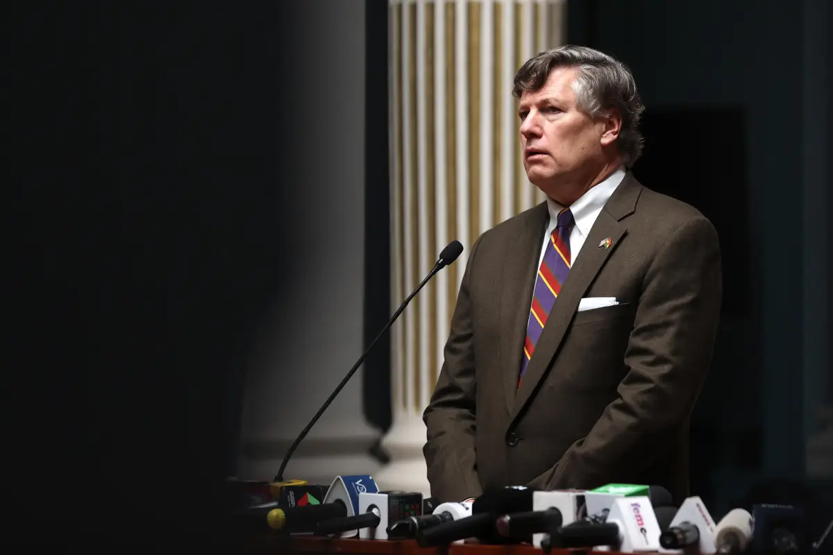 El subsecretario de Estado de Estados Unidos, Christopher Landau., de archivo: EFE