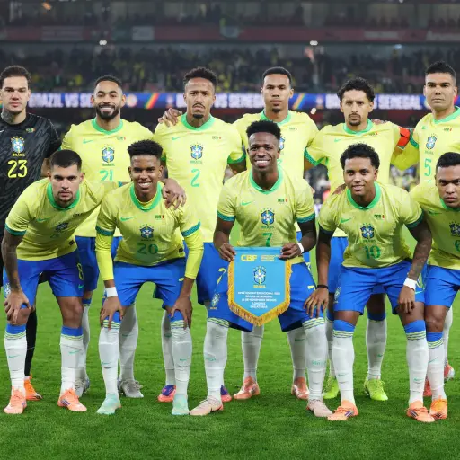Once de Brasil ante Senegal - EFE