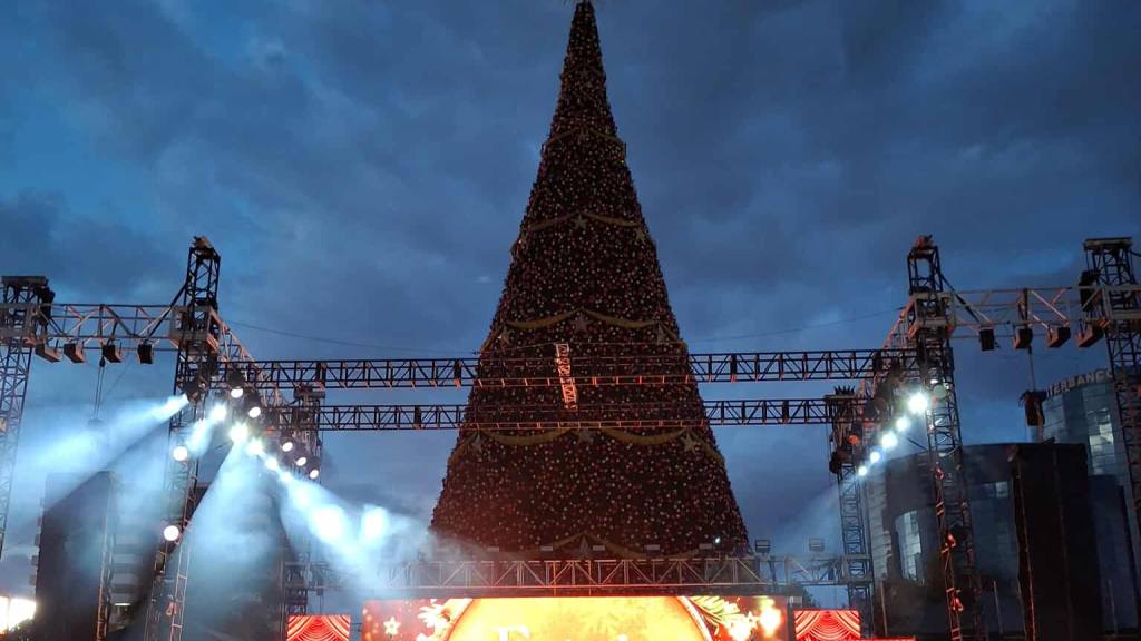 Inauguración del Árbol Gallo enciende la época navideña 2025 | Álex Meoño