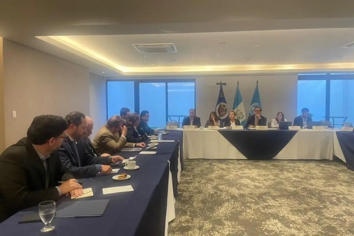 Reunión de la misión especial de la OEA con el sector empresarial en Guatemala., OEA