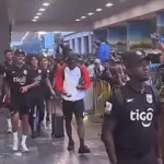 Así llegó la Selección de Panamá al Aeropuerto Internacional La Aurora