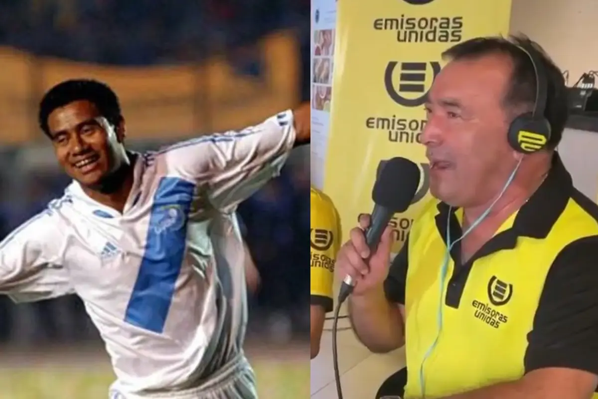 Kike Rodríguez relató en 2005, hace 20 años, el gol de "Chalo" Romero