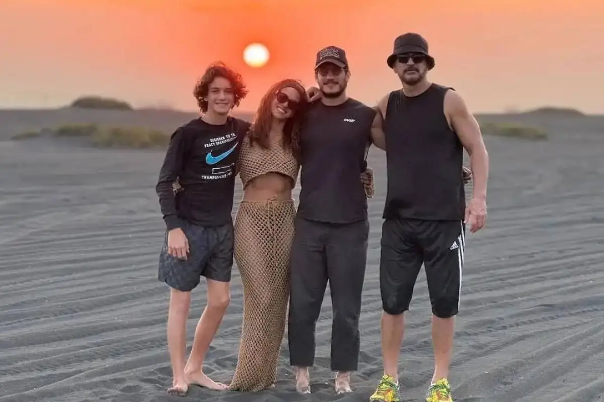 ricardo arjona y sus hijos, Instagram
