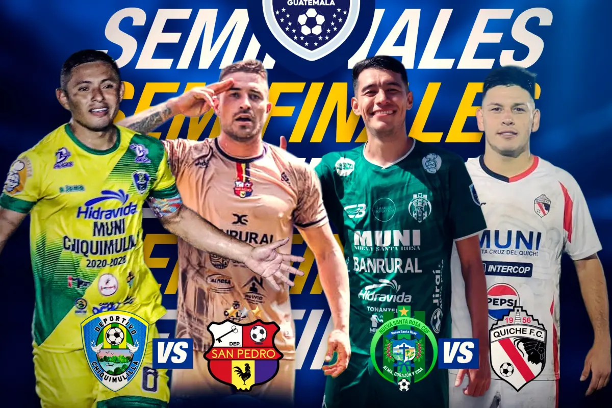 Definidas las semifinales de la Primera División de Guatemala - Primera División GT