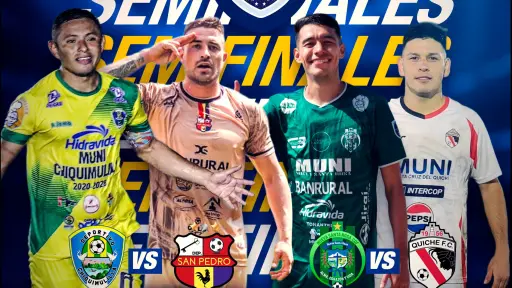 Definidas las semifinales de la Primera División de Guatemala