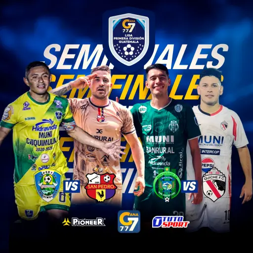 Definidas las semifinales de la Primera División de Guatemala - Primera División GT