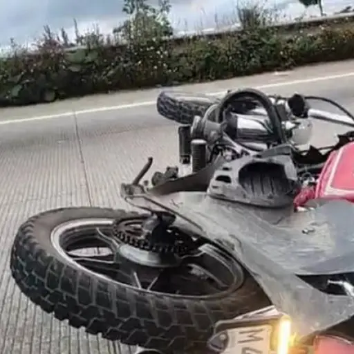 Motorista muere tras ser atropellado en Km. 67 de ruta Interamericana