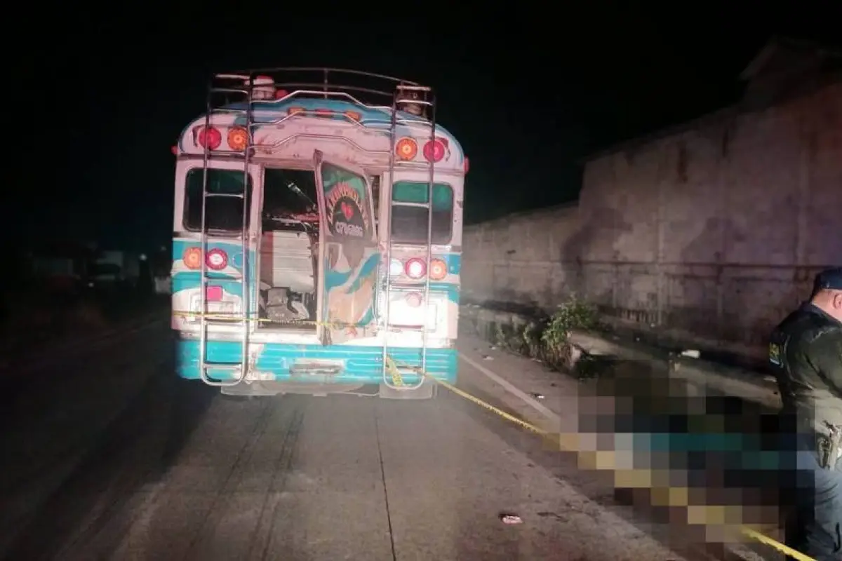Dos heridos y un muerto tras asalto a bus extraurbano en ruta Interamericana