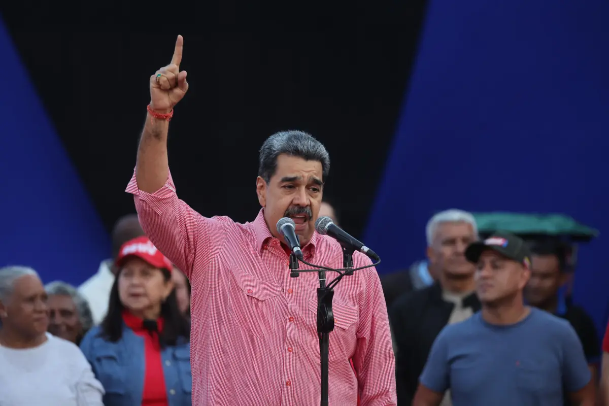 Nicolás Maduro, presidente de Venezuela, EFE