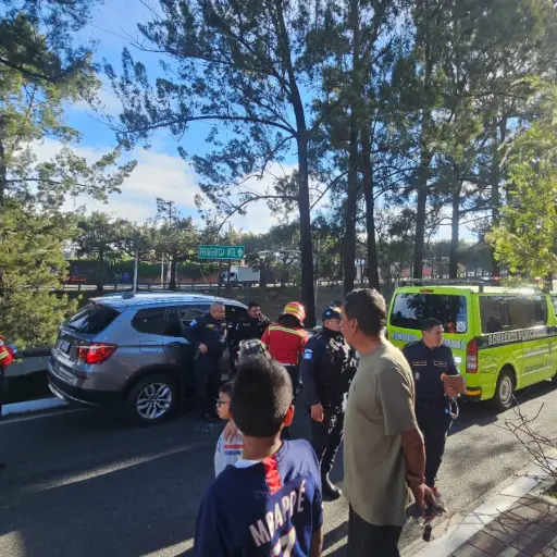 Exdiputado constituyente Juan Salguero Cámbara fue atacado a balazos en el Periférico. ,Bomberos Municipales