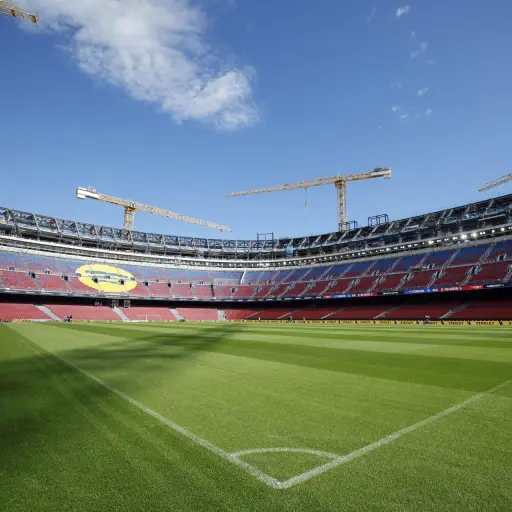 Spotify Camp Noy, estadio del FC Barcelona en obras - EFE