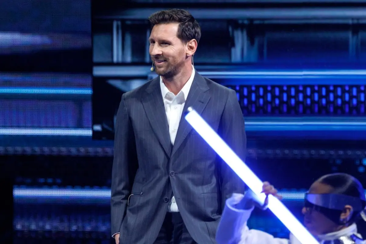 Lionel Messi participó en el foro  American Business Forum (ABF