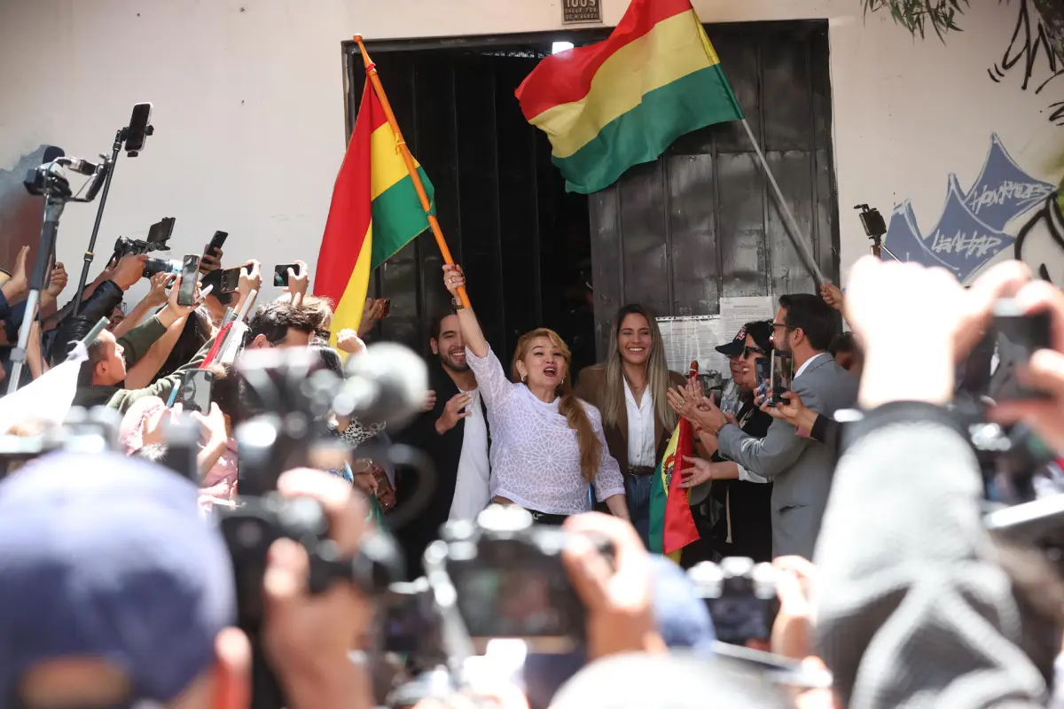 Expresidenta interina de Bolivia, Jeanine Áñez, sale de prisión, EFE