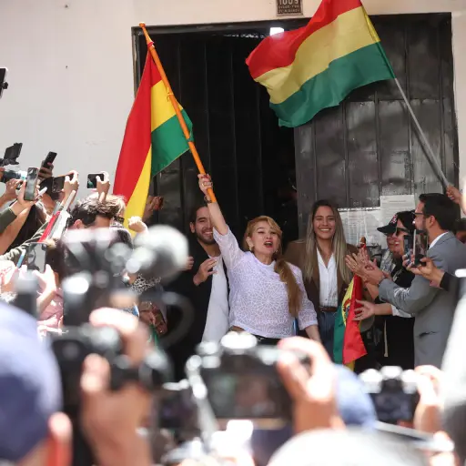 Expresidenta interina de Bolivia, Jeanine Áñez, sale de prisión ,EFE