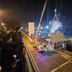 Concluyó la instalación de tres de cuatro nuevas torres de enfriamiento. ,Foto DGAC