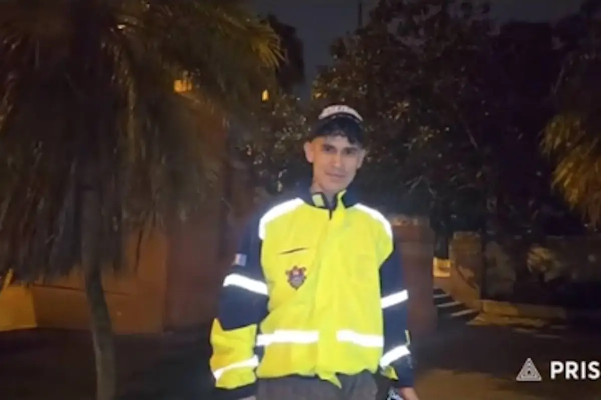 Tiktoker Etzon Sosa., Captura de pantalla video TikTok.