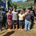 La Policía capturó a cuatro presuntos secuestradores e integrantes de una estructura criminal conocida como “Los Montañeros”. ,Foto PNC