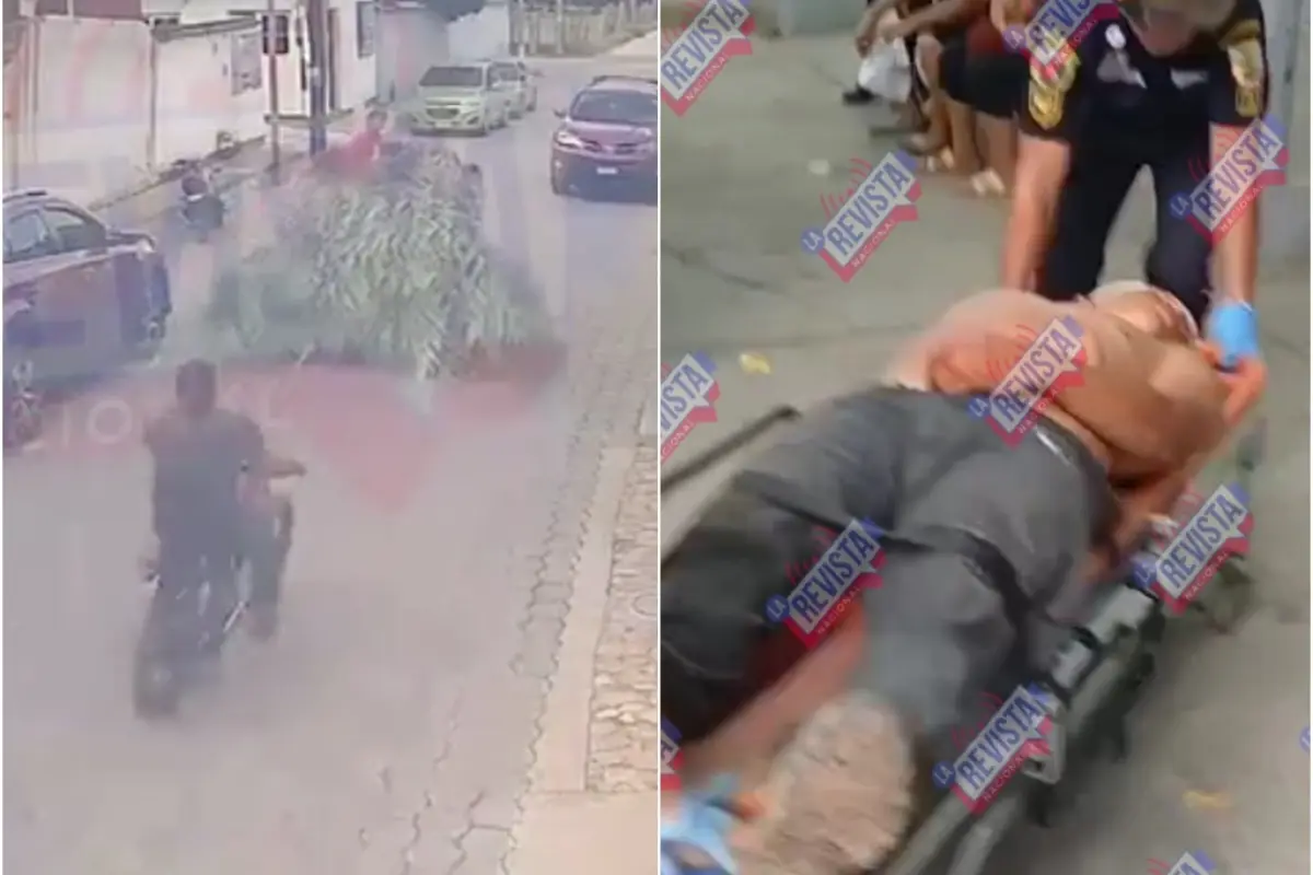 Motorista se estrella contra camioneta en Usumatlán, Zacapa., Redes sociales.