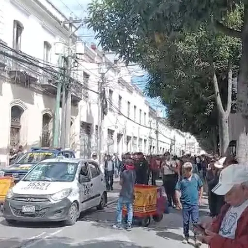 El paso está cerrado en las afueras del Congreso debido a la manifestación de veteranos. ,Dayana Rashón/EU