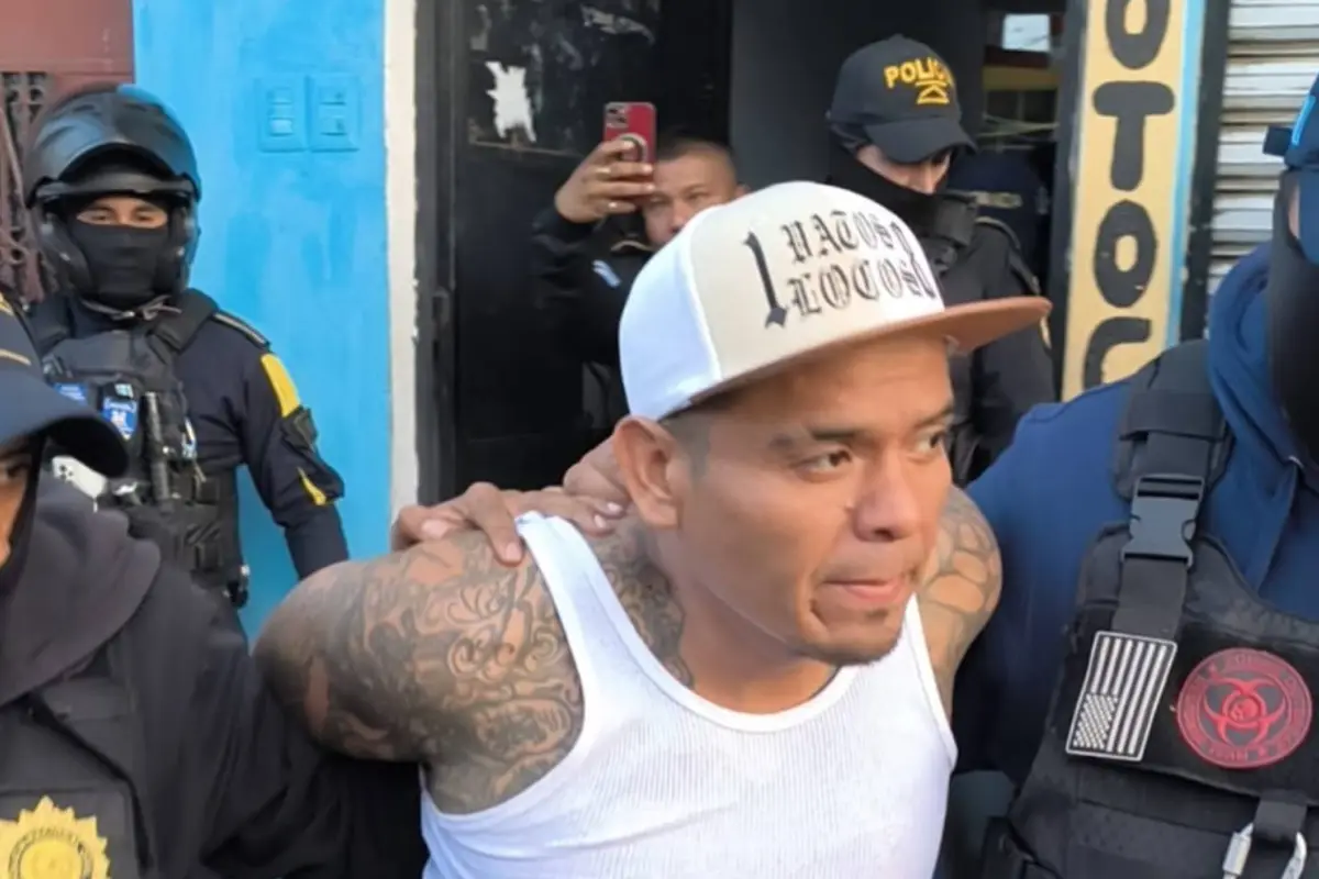  Melvin Orlando Díaz López, de 42 años alias “Shaka” , Foto PNC