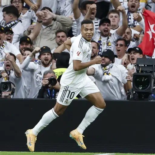 Kylian Mbappé fue importante en la victoria del Real Madrid sobre Valencia