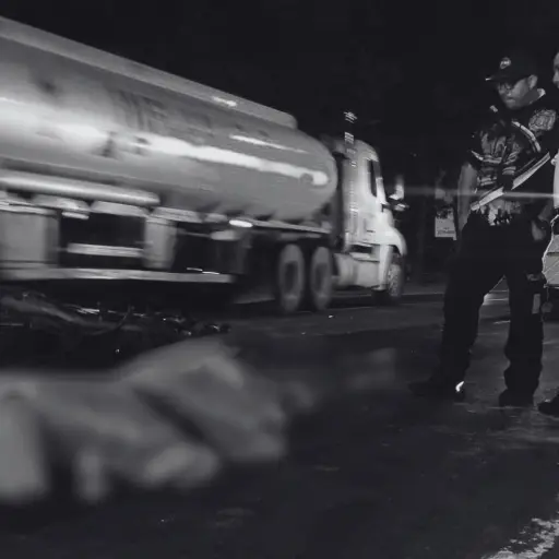 El accidente ocurrió en la carretra al Atlántico, en el carril hacia Palencia. ,Bomberos Voluntarios.