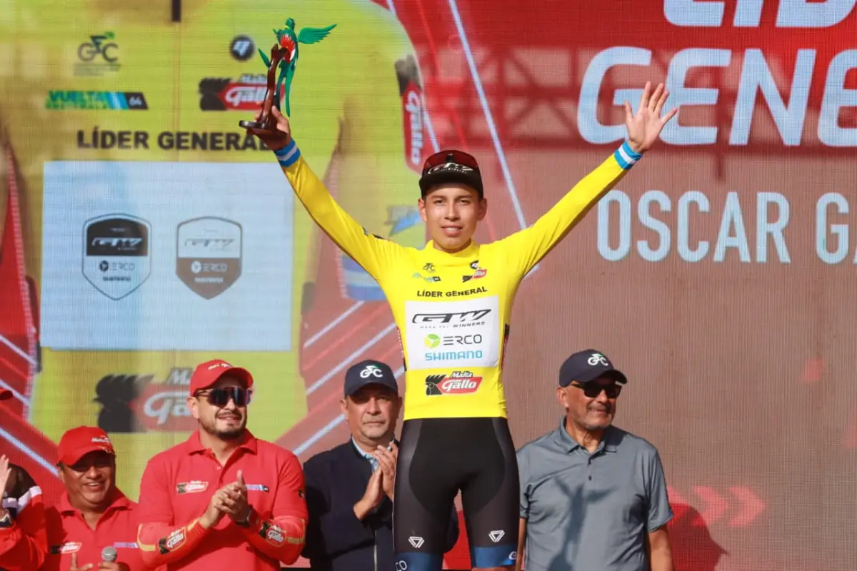 Oscar Garzón campeón de la Vuelta a Guatemala 2025
