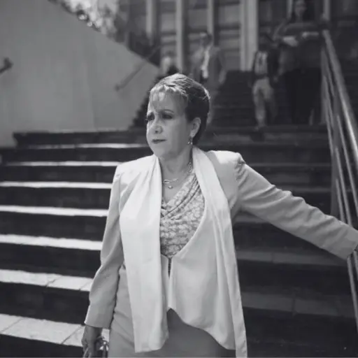 Blanca Stalling fungió como magistrada de la CSJ del 2014 al 2023. ,Archivo.