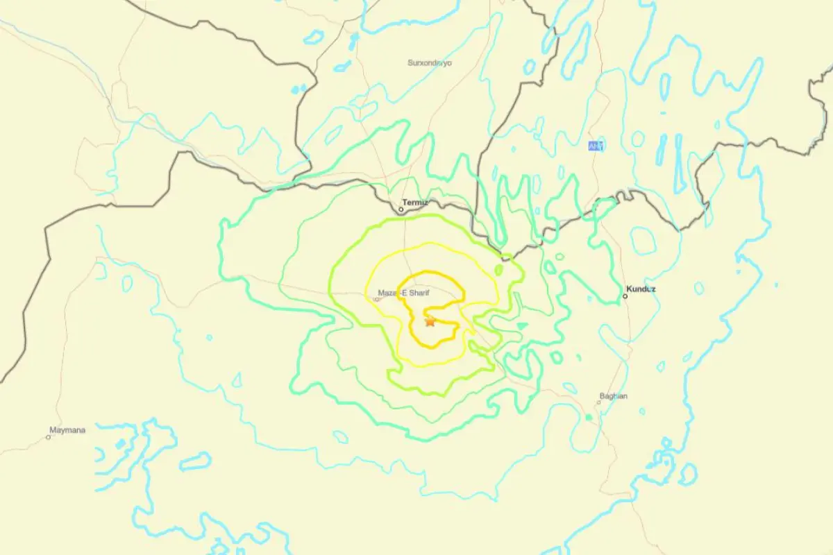Terremoto de 6.3 en Afganistán, EFE