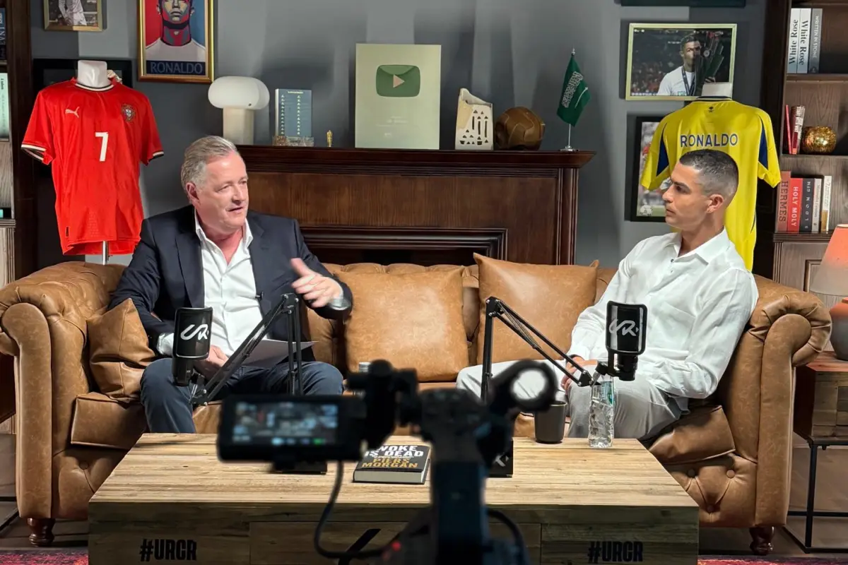 Entrevista de Piers Morgan con Cristiano Ronaldo - Piers Morgan