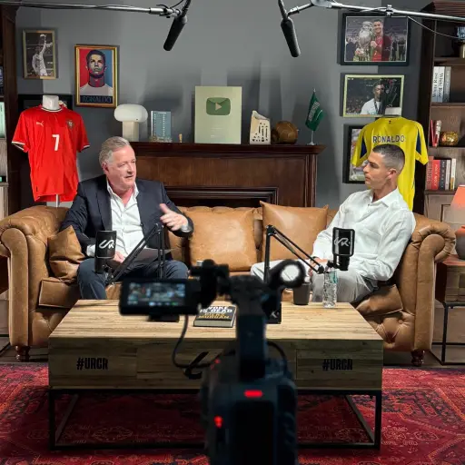 Entrevista de Piers Morgan con Cristiano Ronaldo - Piers Morgan