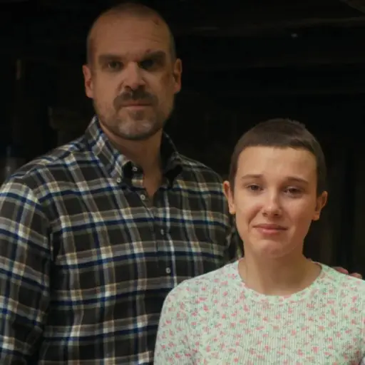 millie bobby brown david harbour ,Facebook
