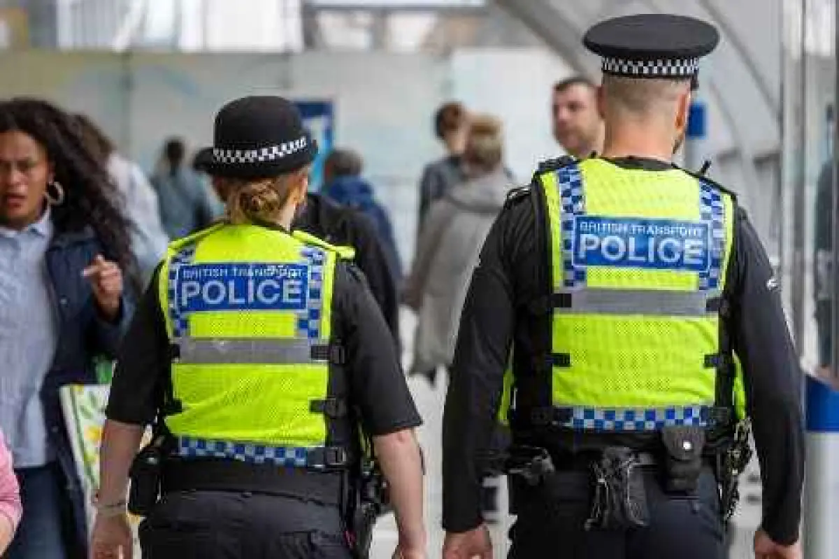 Imagen de archivo de la Policía Británica - British Transport Police