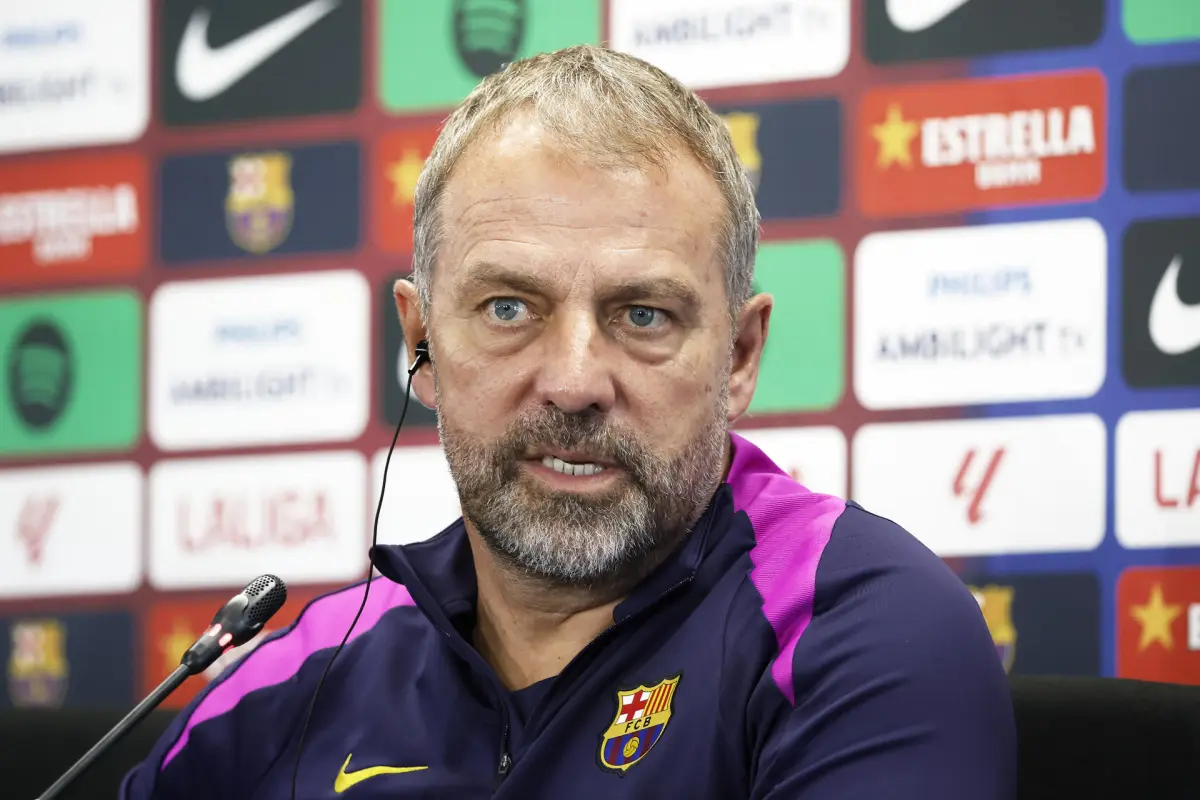 Hansi Flick, técnico del FC Barcelona - EFE